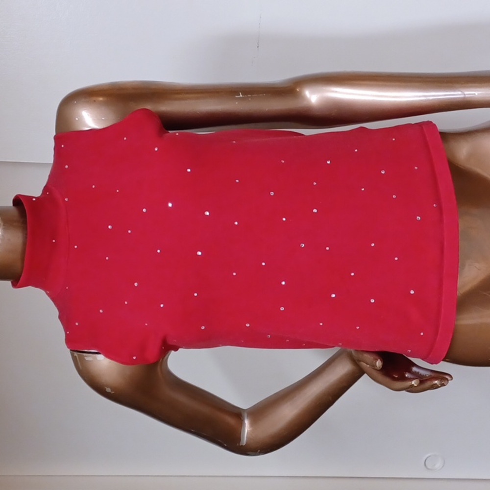 Josephine Claus Rhinestone Accent Top